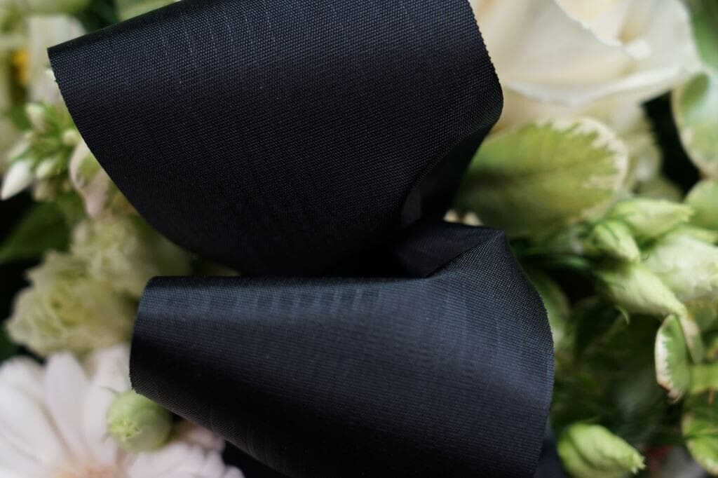 Rouwlint zwart code 31